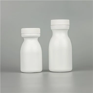 HDPE Kabak Şekli Vitamin Plastik Şişe